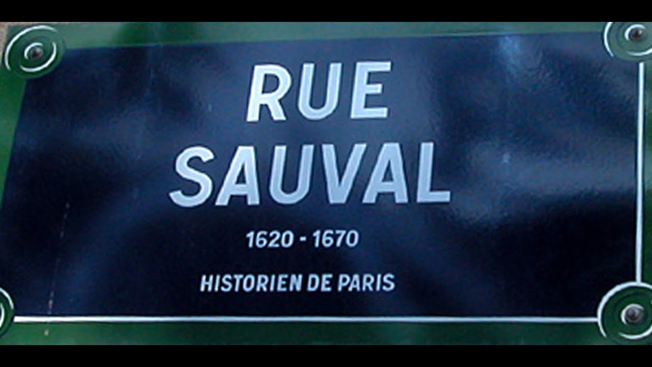 Rue Sauval Paris Arrondissement 1er