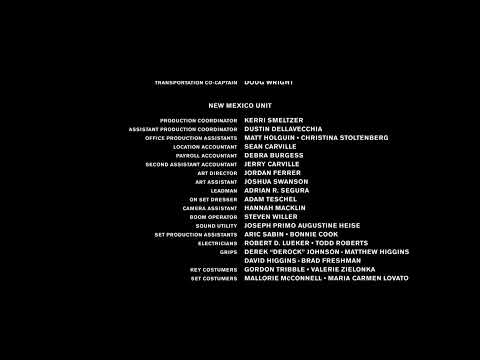 Logan End Credits 2017