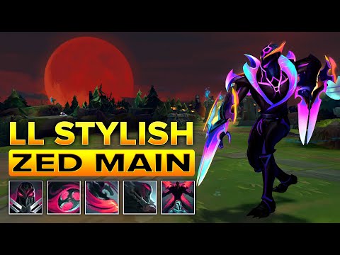 LLStylish Zed Montage 2024 - Best Zed Plays Season 14