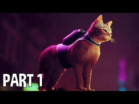 STRAY Gameplay Walkthrough Part 1 FULL GAME  [1080p⁶⁰ᶠᵖˢHD PC] - |No Commentary|