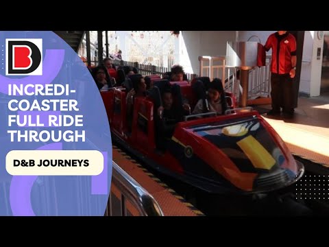 Incredicoaster Full Ride Through | Disney's California Adventure | March 2023