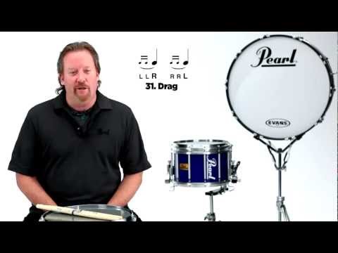 Pearl Drum Rudiments - Drag