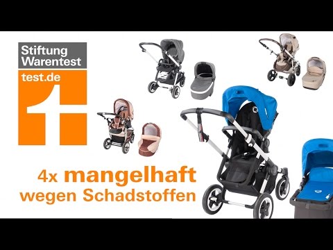 Test Kinderwagen: Auch Bugaboo wegen Schadstoffen mangelhaft