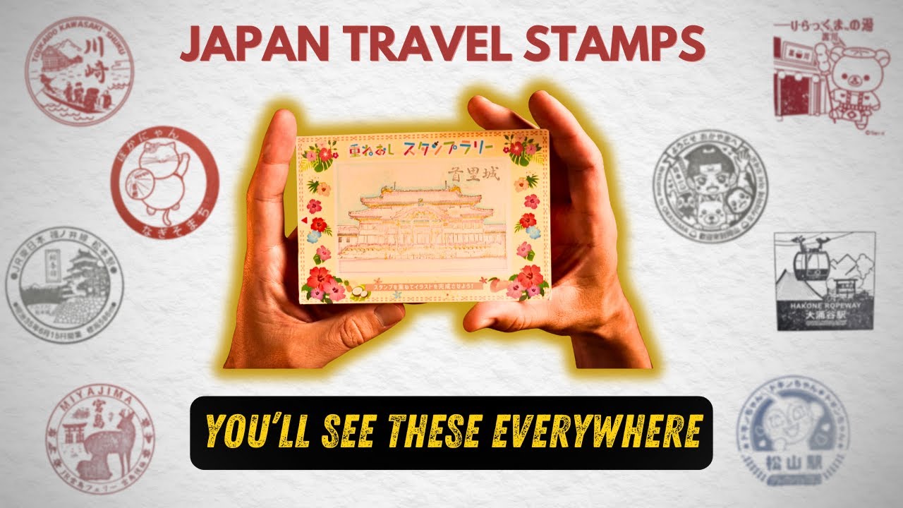 You’ll See These Everywhere in Japan (Travel Stamp Guide)
