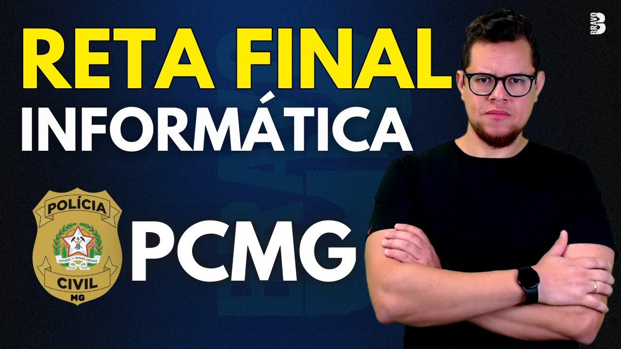RETA FINAL PCMG | INFORMÁTICA | EXCEL | CONCURSO PC MG