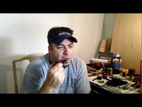 Smoking Omar king pipe Briarfire72