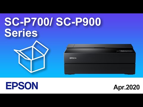 Unpacking and Setting Up (Epson SC-P700/ SC-P900)