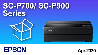 Unpacking and Setting Up (Epson SC-P700/ SC-P900) NPD6487