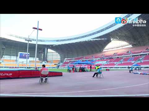 Chinese pole vaulter Yao Jie created seasonal best record of Asia