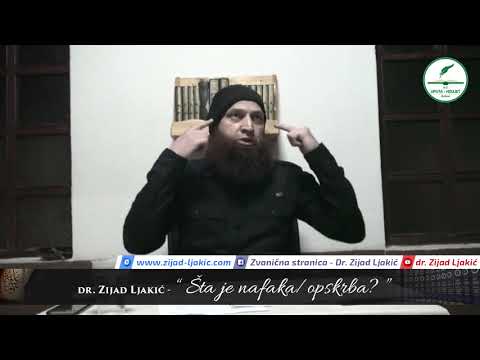 Šta je nafaka / opskrba- dr. Zijad Ljakić