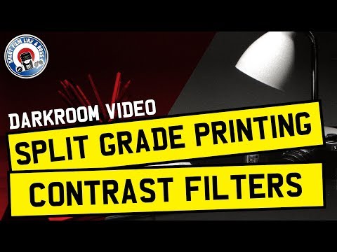 SPLIT GRADE PRINTING - DARKROOM PRINT