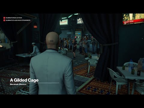 HITMAN 47 A Gilded cage mission: [P3] gameplay