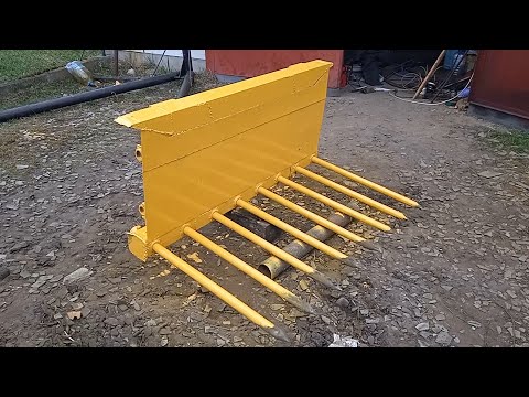 Вилы для навоза самодельные