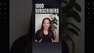 THANK YOU 1000 Subscribers!