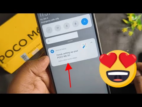 Finish Setting Up your Device Poco M6 5G | Solve Finish Android Setup in Poco M6 5G