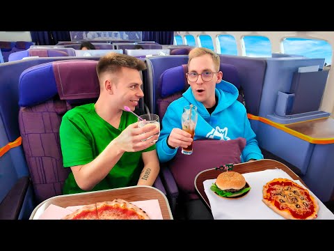Overrasker Tobias med BUSINESS CLASS!