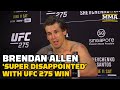 Brendan Allen ‘Super Disappointed’ With UFC 275 Win, Calls Out Anthony Hernandez | MMA Fighting