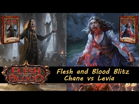 Cloaked in Shadows: Flesh and Blood: Chane vs Levia Blitz Deck Showcase