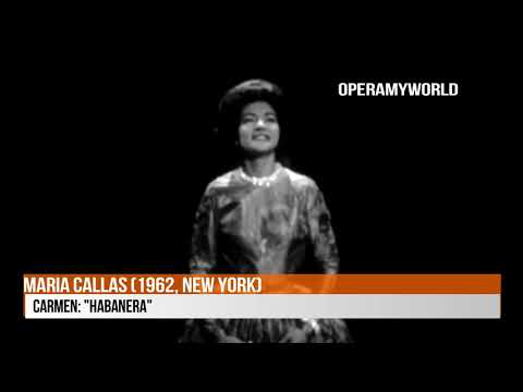Maria Callas in JFK 1962 Birthday sings Carmen (Rare Video HD)