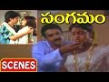 Sangamam Movie Scenes Silk Smitha Revealing His Flashback To Nandu