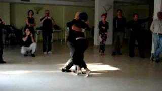 LacenoTango Clase de Milonga con Jorge Firpo e Paola Perez.