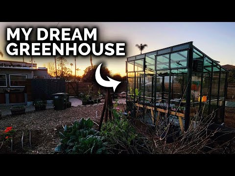 My Custom Greenhouse Design, Build, & Tour!