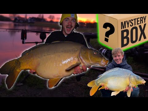 VANG EEN 10KG+ KARPER (NACHTVISSEN)! - MYSTERYBOX CHALLENGE