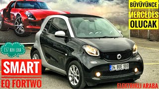 157 BİN LİRAYA ELEKTRİKLİ ARABA| ŞİRİN SMART EQ FORTWO| 150 KM MENZİLİ VAR| İNCE