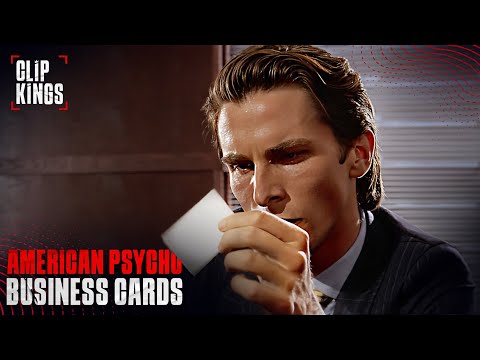 Business Card Obsession | American Psycho