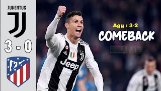 Hattrick C.Ronaldo Juventus Vs Atletico Madrid 3-0 Champion 2019 | Highlight Full HD