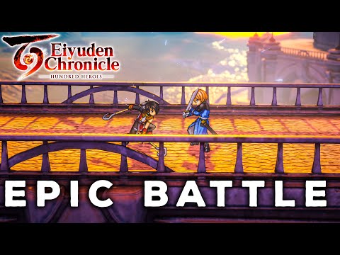 Nowa Vs Seign Epic Battle - Eiyuden Chronicle Hundred Heroes Indonesia