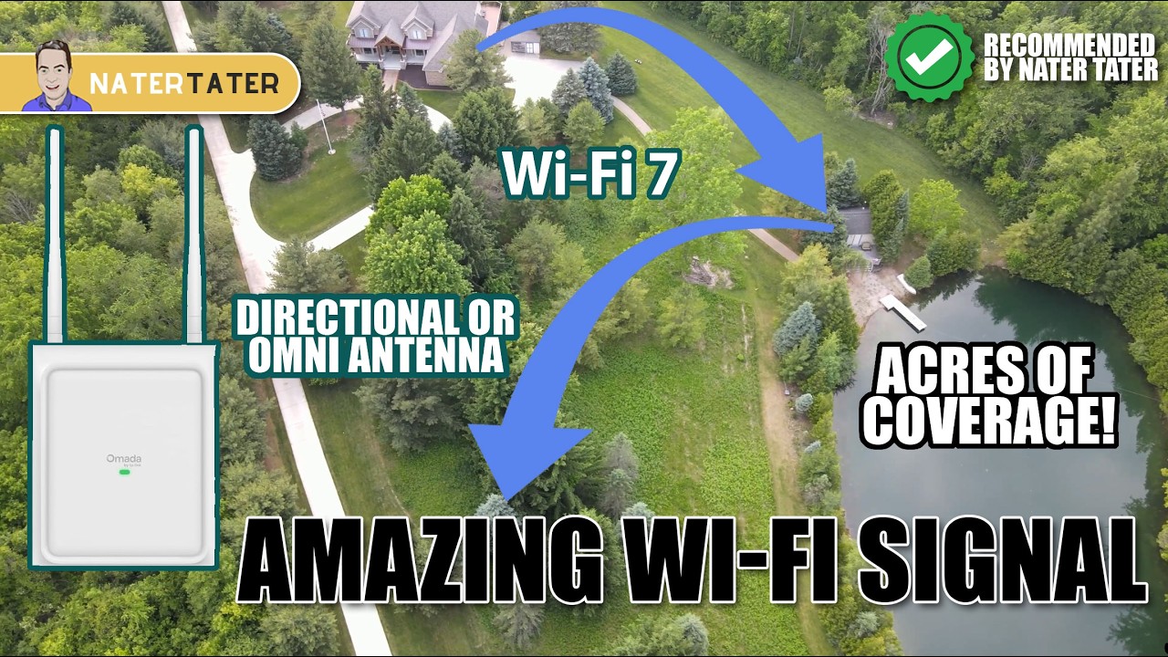 ✅ My Outdoor Wi-Fi Solution! Omada Wi-Fi 7 EAP725-Outdoor Mesh Coverage & Speed