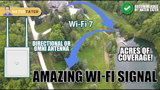 ✅My Outdoor Wi-Fi Solution! Omada Wi-Fi 7 EAP725-Outdoor Mesh Coverage & Speed