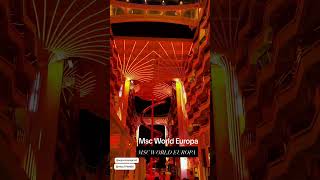 Promenade Msc World Europa ♥️ with msc friend tommy travel lover #cruisetok #travellover