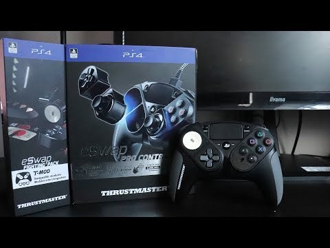 Thrustmaster eSwap Pro Controller & Fighting Pack PS4 -  Unboxing & Showcase