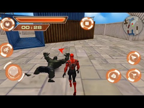 Flying Spider Hero Amazing City Mission | Spider Hero Vs Monster | Android GamePlay