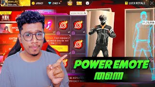 Reanimation Jutsu Emote 😍 Fadedwheel Event | Freefire Malayalam