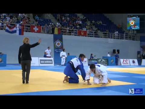 Judo 2014 European Championships Cadets: Smink (NED) - Dal Zennaro (ITA) [-73kg] rep
