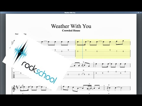 Weather With You Rockschool Grade 3 Acoustic Guitar