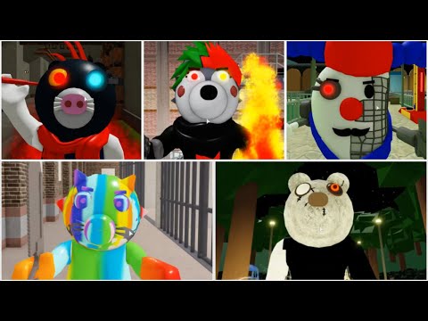 ROBLOX PIGGY NEW JUMPSCARES - Roblox Piggy Book 2