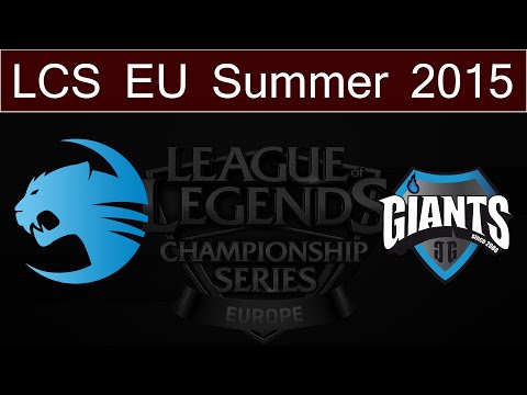 ROC vs GIA | Team ROCCAT vs Giants Gaming (11.06.2015) [LCS EU Summer 2015]