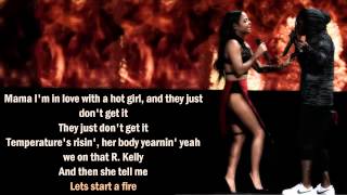 Lil wayne and Christina Milian - Let's start a fire lyrics