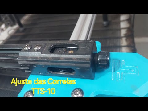 Como fazer o ajuste (tensionamento) das correias da gravadora TTS-10