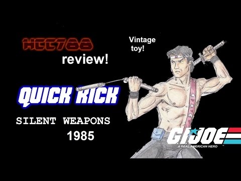 HCC788 - 1985 QUICK KICK - G. I. Joe toy review! HD S02E03