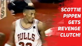 Getting Dunked On and Blocked? Scottie Pippen Gets Revenge In Final Seconds! (1992.02.15)