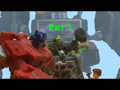 Transformers "Earth War" Part 1. A Transformers Stop Motion.