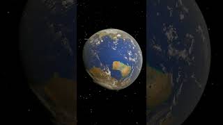 What if we doubled Earth's rotation speed? - Universe Sandbox #spacesimulation