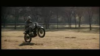 Michael learns how to ride his motorcycle and gets the girl of his dreams / Grease 2 Scenes