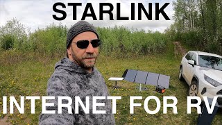 Starlink Internet For RV Arrived