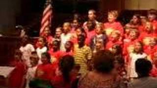 Parker VBS kids singing last half of "ABC Strategy"